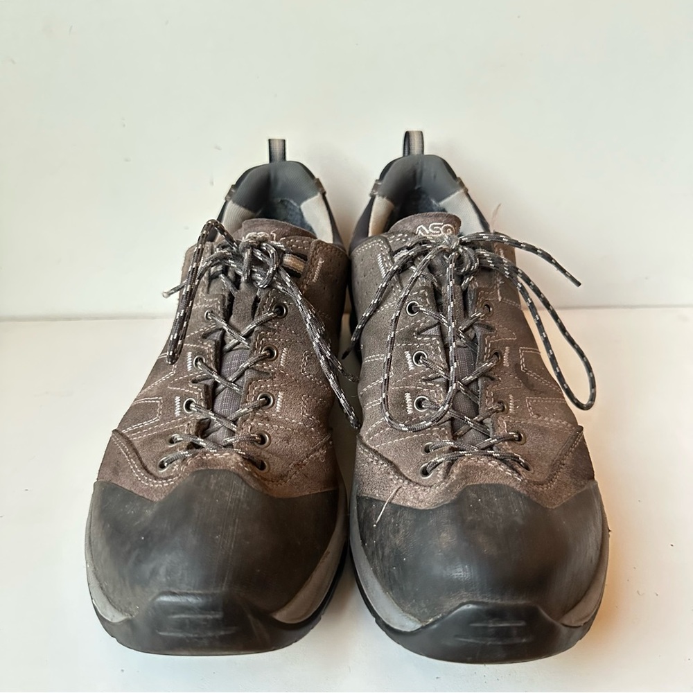 ASOLO Men's/Women's Hiking/Walking Shoes  black Brown/Grey] size 9